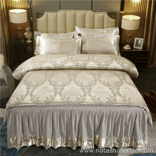 LUXURY EUROPEAN satin bedding sets